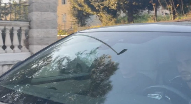Cena Napoli, ecco l'arrivo dei giocatori all'hotel Serapide di Pozzuoli | VIDEO CN24
