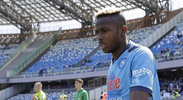 Osimhen miglior Under 23 della serie A, l'agente: Loro parlano, tu segni: bravo Victor