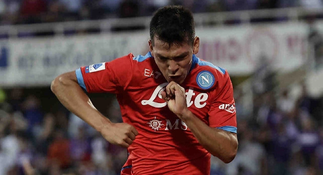Hirving Lozano col Napoli