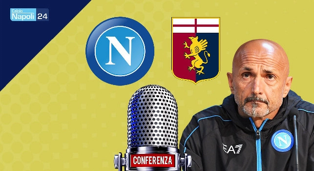 Napoli Genoa: conferenza Spalletti