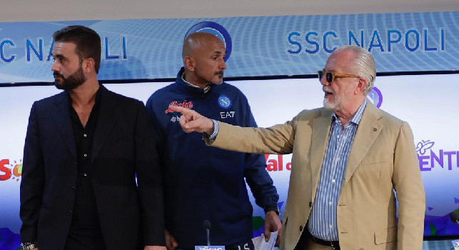 I quattro <i>annunci</i> di Spalletti e De Laurentiis