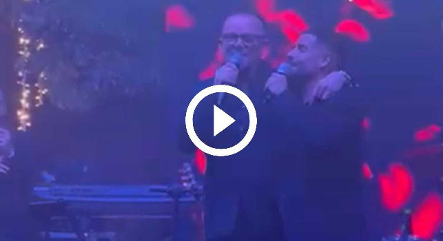 Festa Insigne, Lorenzo canta Annarè con Gigi D'Alessio | VIDEO CN24