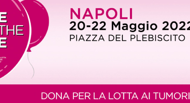 Torna la Race for The Cure a Napoli: presenti De Laurentiis e Politano all'inaugurazione, i dettagli