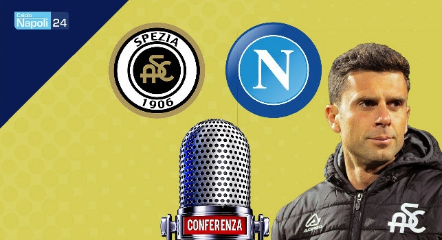 Spezia-Napoli: Thiago Motta in conferenza in diretta