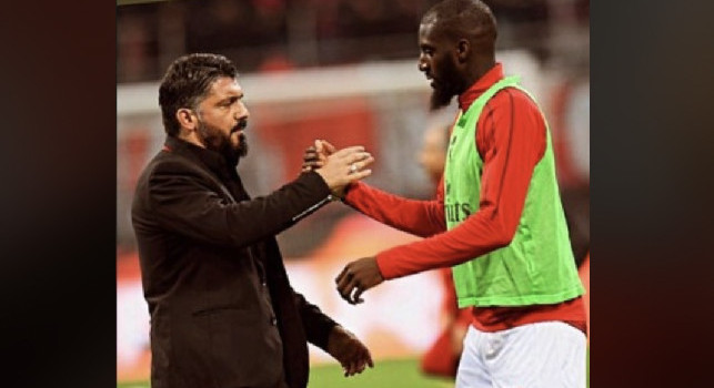 Gattuso razzista? Bakayoko difende Rino: La gente è impazzita davvero. Forza mister! | FOTO