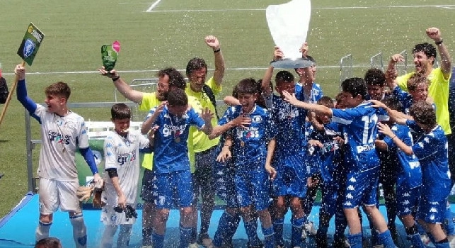 Calcio giovanile, l'Empoli vince la sesta edizione della D'Alterio Group: secondo posto per il Napoli
