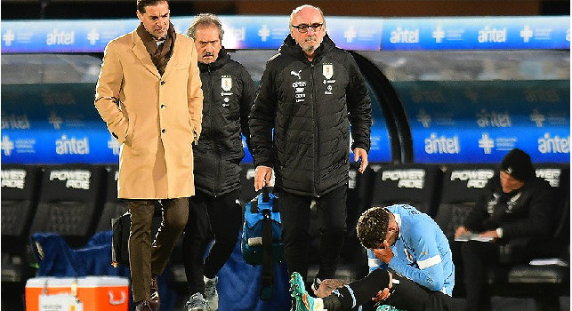 Infortunio Olivera, la diagnosi ufficiale dall'Uruguay