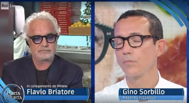 Sorbillo vs Briatore a Porta a Porta, Vespa: Aprite un locale insieme a Napoli