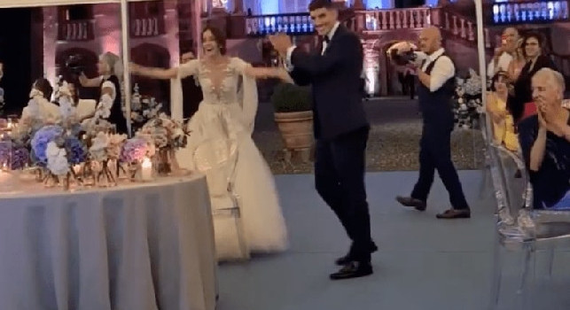 Matrimonio per Giovanni Di Lorenzo e Clarissa Franchi: ecco le immagini della festa | VIDEO