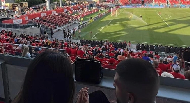 Insigne al BMO Field di Toronto