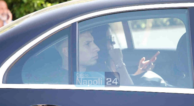Raduno SSC Napoli, &egrave; arrivato anche Mathias Olivera! | FOTO CN24
