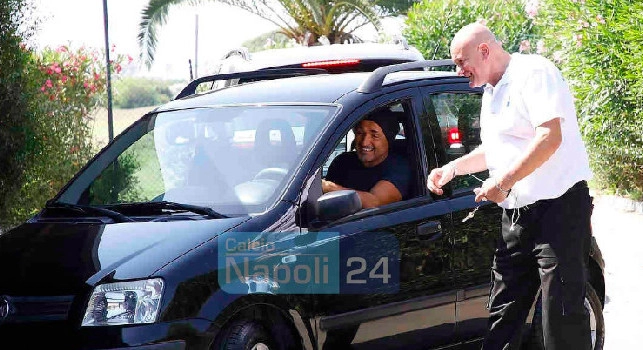 Raduno SSC Napoli, Spalletti ha lasciato Castel Volturno! C'è un altro azzurrino | FOTO CN24