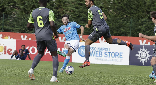 Kvaratskhelia show con l'Anaune: doppietta, assist, un palo e serpentine da urlo, che debutto!