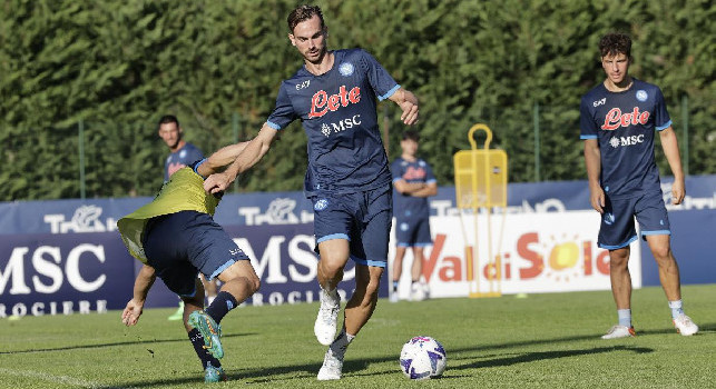 Imparato: Fabian out in amichevole, penso sia un avvertimento...