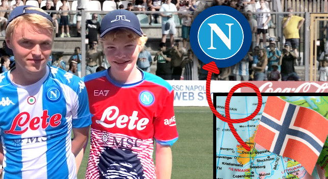 Tifosi norvegesi a Castel di Sangro