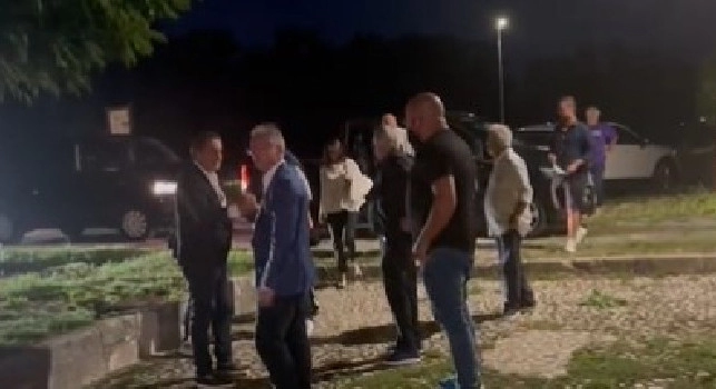 Sportitalia - Incontro Spalletti-De Laurentiis a Castel di Sangro dopo la trattativa Raspadori | VIDEO