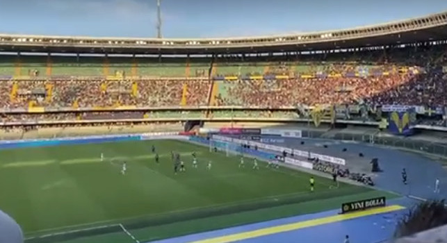 Verona-Napoli, cancelli del Bentegodi aperti dalle 16:30