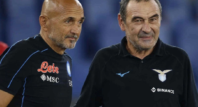 Lazio, Sarri: Un regalo al Napoli? Ce lo siamo fatti noi innanzitutto. Ma felice di vedere gli azzurri l&igrave;