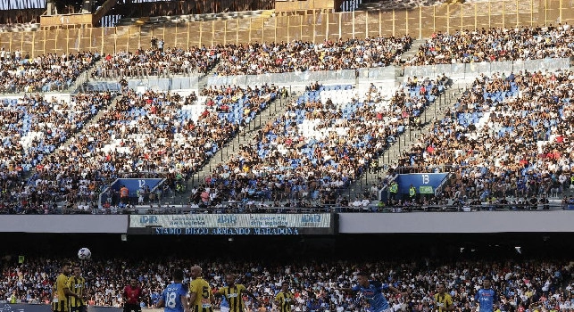 Under 14 gratis allo stadio Maradona col Bologna, l'avv. Grimaldi a CN24: Il Napoli non lo ha spiegato, dovr&agrave; esser cos&igrave; anche in Champions