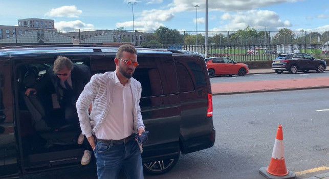 Edoardo De Laurentiis a Glasgow