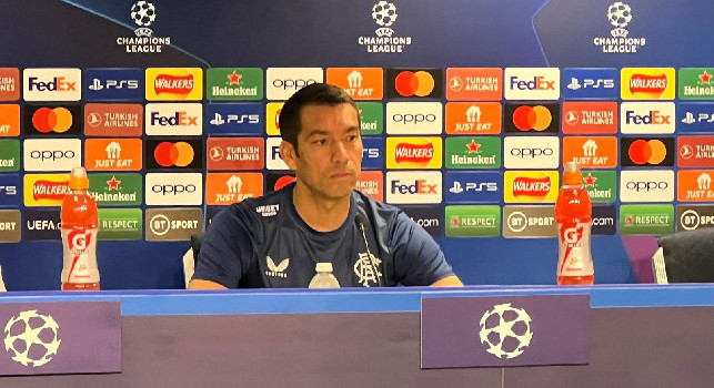 Rangers, van Bronckhorst: Naples one of the best in Europe at the moment!  We will try to be aggressive, we will do everything