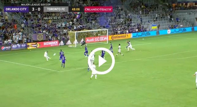 Orlando-Toronto 4-0, Insigne unico a salvarsi: assist e diverse occasioni gol | VIDEO