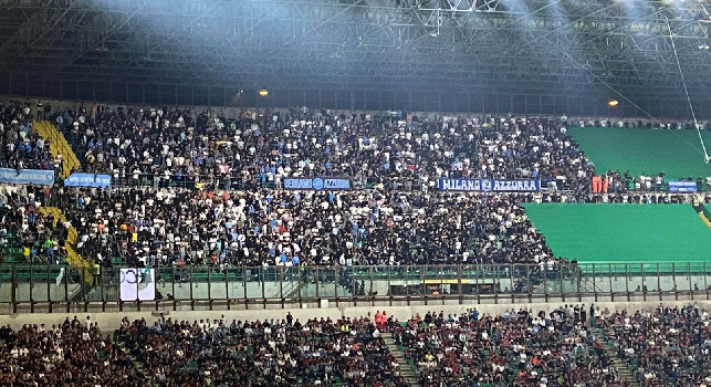 Milan-Napoli: il numero ufficiale spettatori San Siro