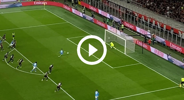 Milan-Napoli 0-1: Kvaratskhelia si procura rigore e Politano segna | VIDEO