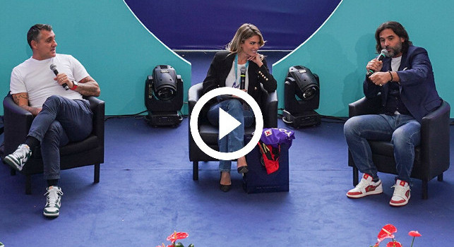 Bobo Vieri e Lele Adani show al SFS 2022: quanti aneddoti e che risate | VIDEO
