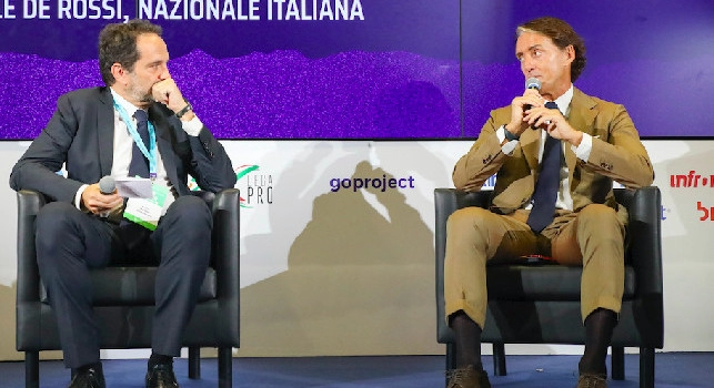 Social Football Summit, Mancini: Mondiali? Ancora non mi passa la mancata qualificazione! Sono rimasto per un motivo | VIDEO CN24