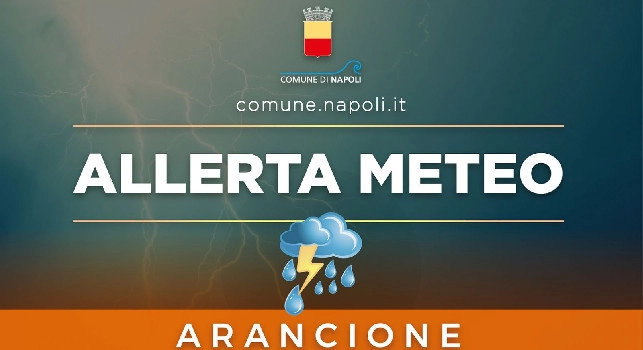UFFICIALE - Campania, da stasera scatta l&rsquo;allerta meteo: sono attesi forti temporali