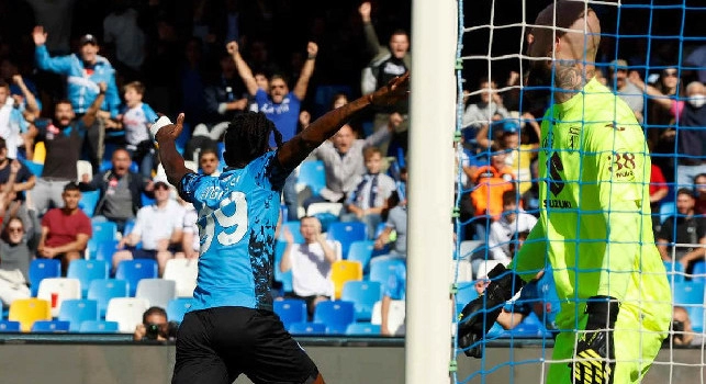 Anguissa dopo la storica doppietta col Torino: Tutto per voi! Siamo il Napoli!