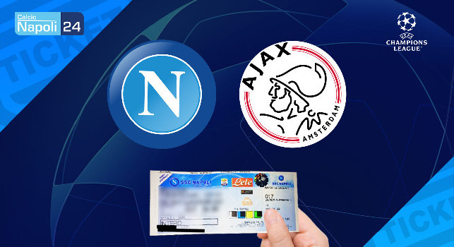 Napoli-Ajax non è ancora sold out: spuntano nuovi biglietti in vendita | FOTO