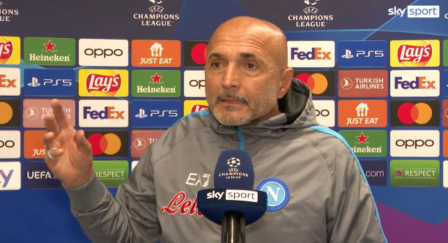 Spalletti a Sky: Contro l'Ajax sarà una finale, serve tutta la fame possibile