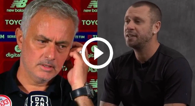 Cassano distrugge Mourinho: Dice solo cazz*te! Napoli la più bella della Serie A, bravissimo Spalletti | VIDEO