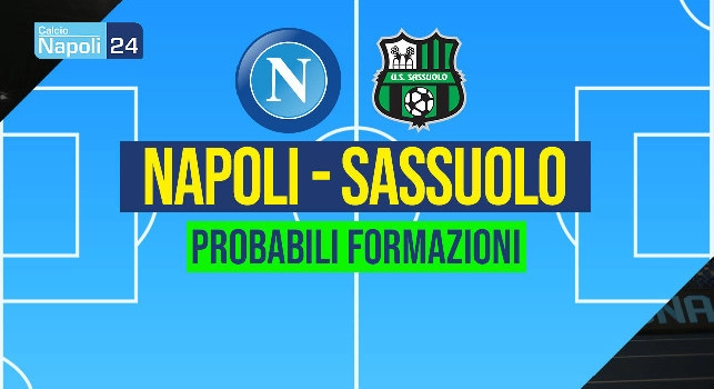 Napoli Sassuolo probabili formazioni