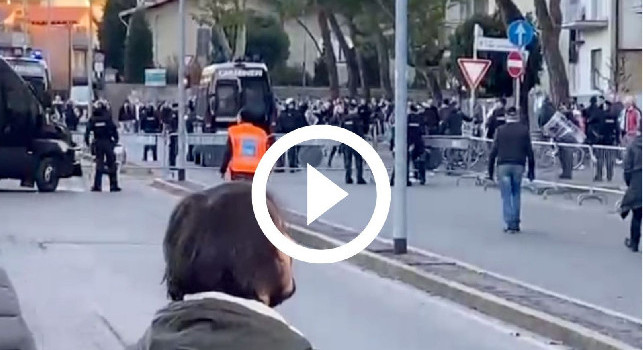 Gewiss Stadium, tensione ultras Atalanta-Napoli: i bergamaschi provocano | VIDEO