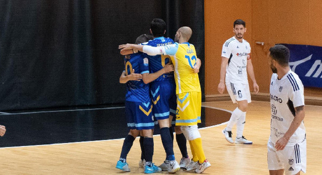 Calcio a 5, primo tempo mozzafiato, un Napoli Futsal inarrestabile sbanca Sestu e rafforza il primato. Marìn: “Testa alla prossima”. Capitan Perugino: “Vogliamo vincerle tutte”