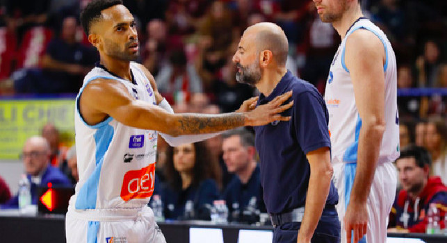Gevi Napoli Basket-Nutribullett Treviso 84-82 , Buscaglia: Abbiamo avuto tutti voglia di vittoria