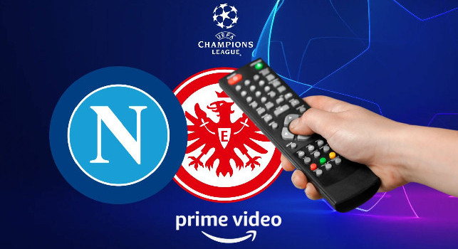 Napoli-Eintracht su Prime Video, definiti telecronisti e inviati: ci sarà anche un ex Napoli