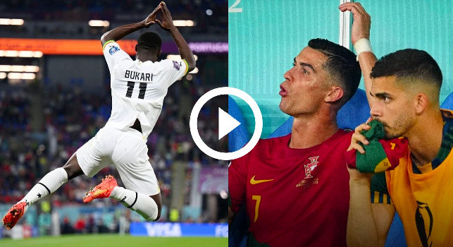 Ghana, Bukari esulta alla Ronaldo: la reazione di CR7 fa il giro del web! | VIDEO