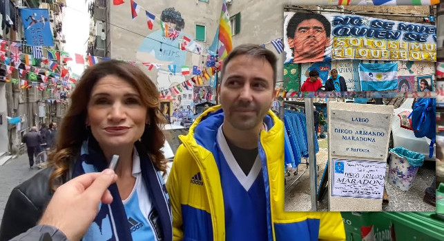 Murales ai Quartieri Spagnoli, la promessa da brividi dei tifosi del Boca Juniors per Maradona! | VIDEO CN24