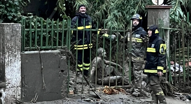 Tragedia ad Ischia, il messaggio della SSC Napoli: Vicini alle famiglie delle vittime e dei dispersi