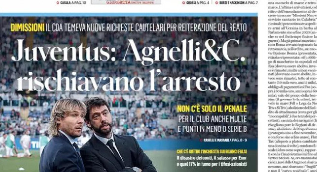 Fatto Quotidiano - Clamoroso Juve, Agnelli & Co. rischiavano l'arresto!