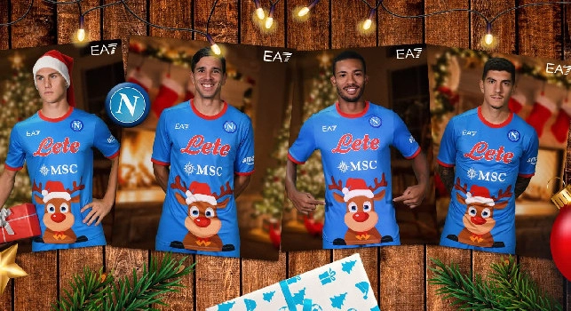 Maglia Natale Napoli