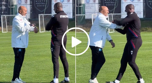SSC Napoli, Patrick Vieira incontra Spalletti ad Antalya: sfiderà gli azzurri in amichevole con il Crystal Palace | FOTO E VIDEO