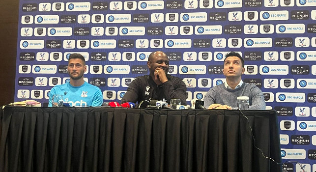 Crystal Palace, Vieira in conferenza: Scudetto Napoli? Sarebbe bello per il calcio italiano, Spalletti è un'ispirazione! Anguissa un box to box completo, Osimhen da Premier | VIDEO
