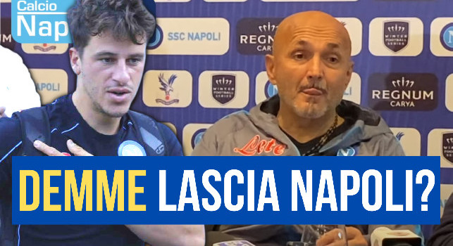 Demme lascia il Napoli? Risposta a sorpresa di Luciano Spalletti! | VIDEO