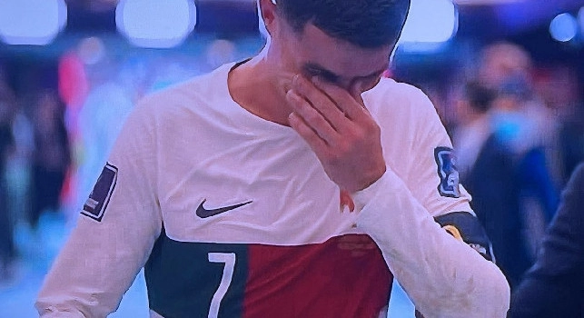 Ronaldo scoppia in lacrime! Portogallo eliminato dai Mondiali | FOTO