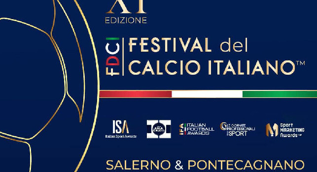 DIRETTA VIDEO | Festival del Calcio Italiano, seguilo su CalcioNapoli24: l'elenco dei premiati
